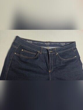 Rafaella Size 16W Ladies' Dark Blue High-Rise Jeans Slimfit NEW